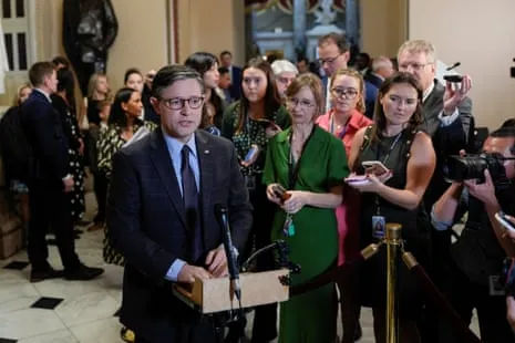 House Passes Funding Measure as Democrats Decry Healthcare Cuts: “We Don’t Serve Trump”